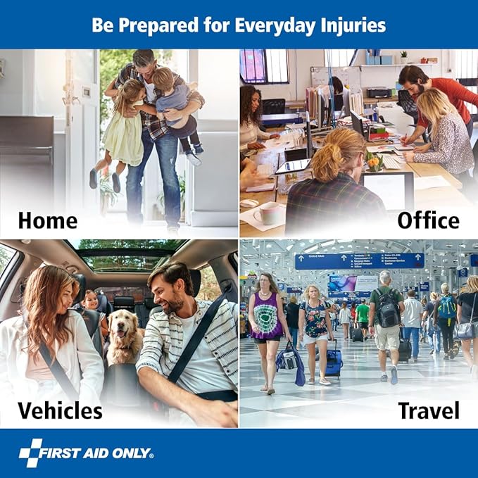 First Aid Only 91249 On-The-Go All-Purpose Emergency First Aid Kit - Image 5