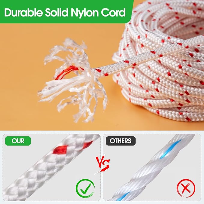RayTour Replacement Recoil Starter Rope Pull Cord - Image 2