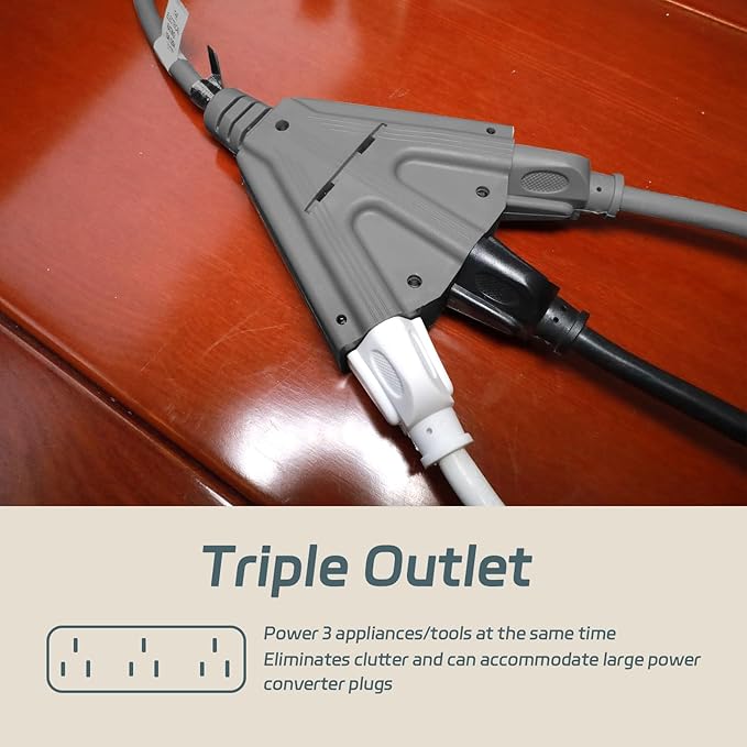 EP 2 Pack 6 Ft Outdoor Extension Cord - Image 4