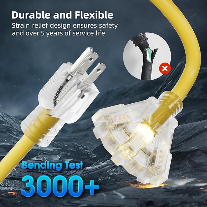 50 FT Outdoor Extension Cord - Image 2