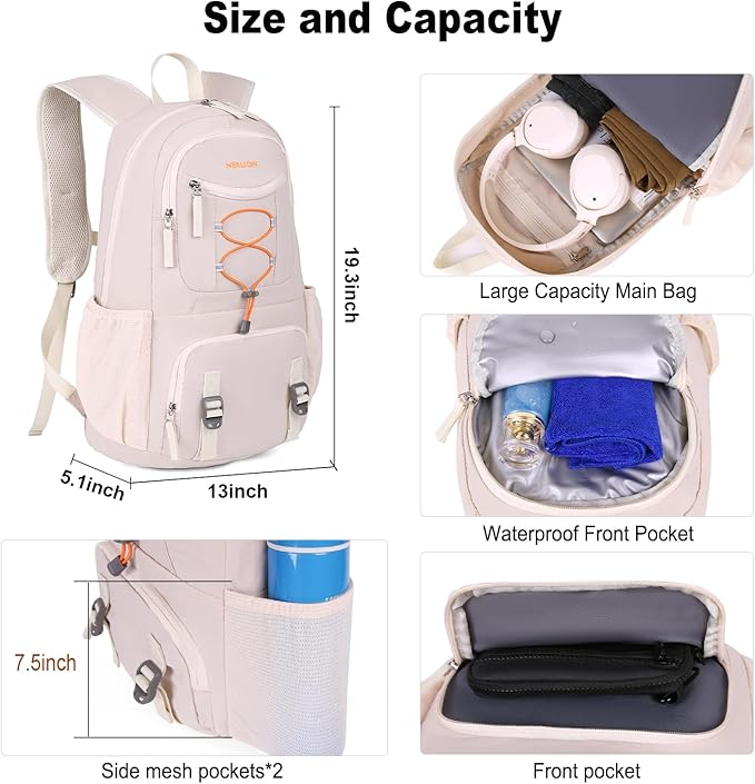 Nerlion 35L Hiking Backpack Travel Backpack - Image 2