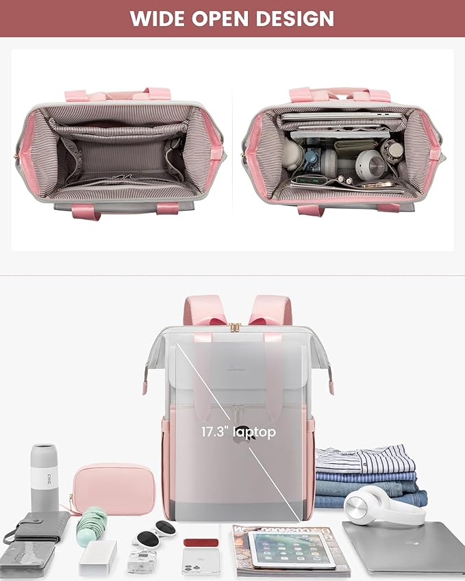 LOVEVOOK 17.3 Inch Laptop Backpack - Image 8