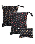 ALVABABY 3 Cloth Diaper Wet Dry Bags Waterproof Reusable by ALVABABY