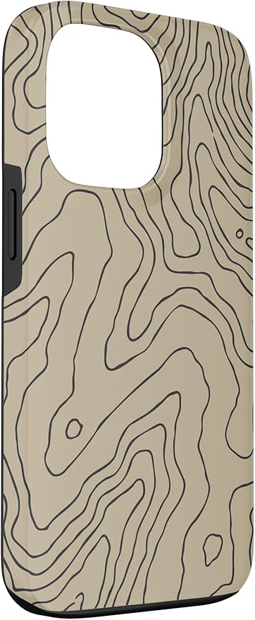 Coyote Country Guide Lines Topographical Contour Map Case - Image 3