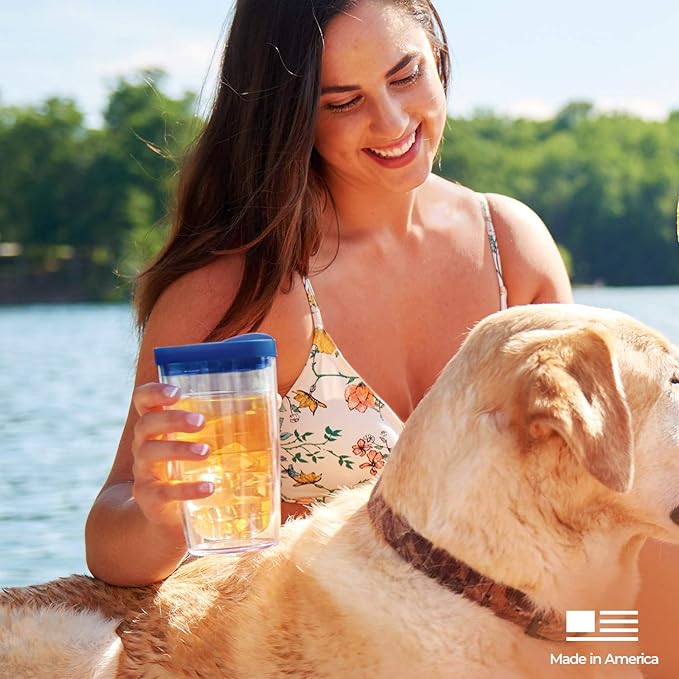 Tervis Clear & Colorful Tabletop Made in USA Double Walled Insulated Tumbler - Image 10