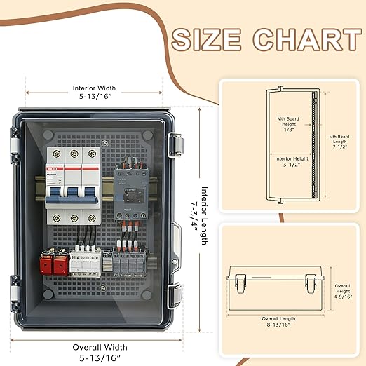 Nineleaf Electrical Junction Box IP67 ABS Plastic WiFi Enclosure - Image 7