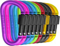 Locking Carabiner Clip, Vonpri 3 Inch D Ring Clips Spring Snap Key Chain Hook by VonpriCentral