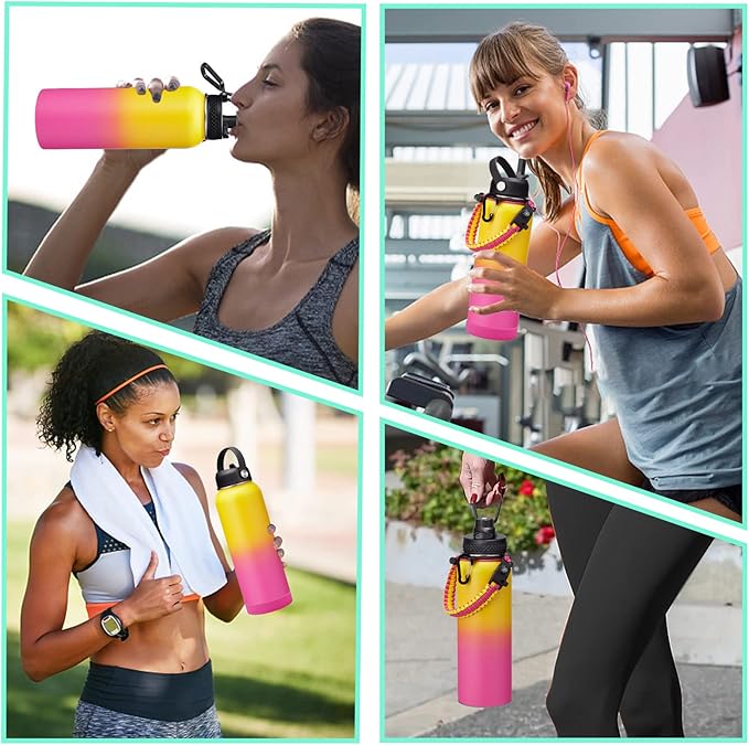 40OZ Insulated Stainless-Steel Water Bottle - Image 8