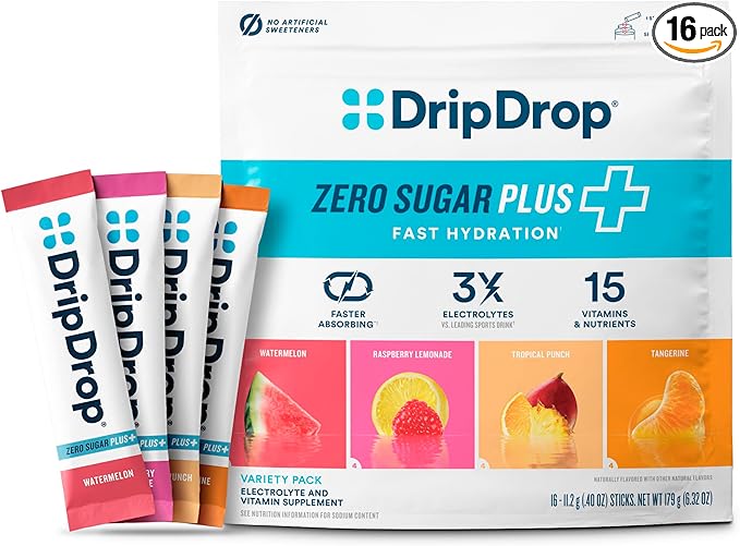 DripDrop Zero Sugar Plus by DripDrop
