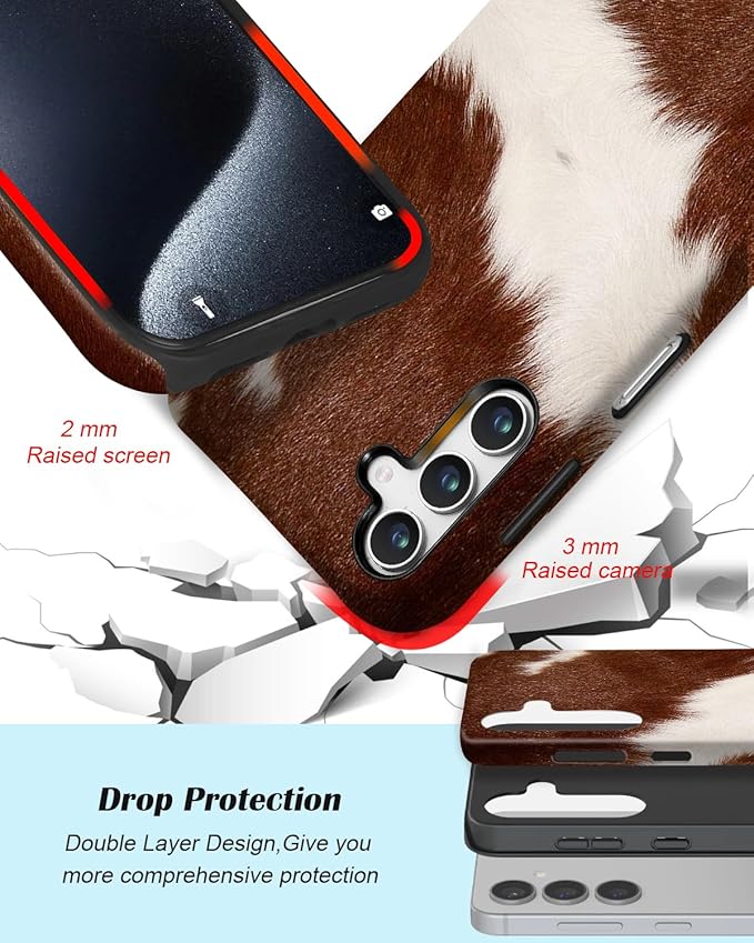 Compatible for Samsung Galaxy S26 Ultra 5G Case, Dual Layer Heavy Duty 2 in 1 - Image 3