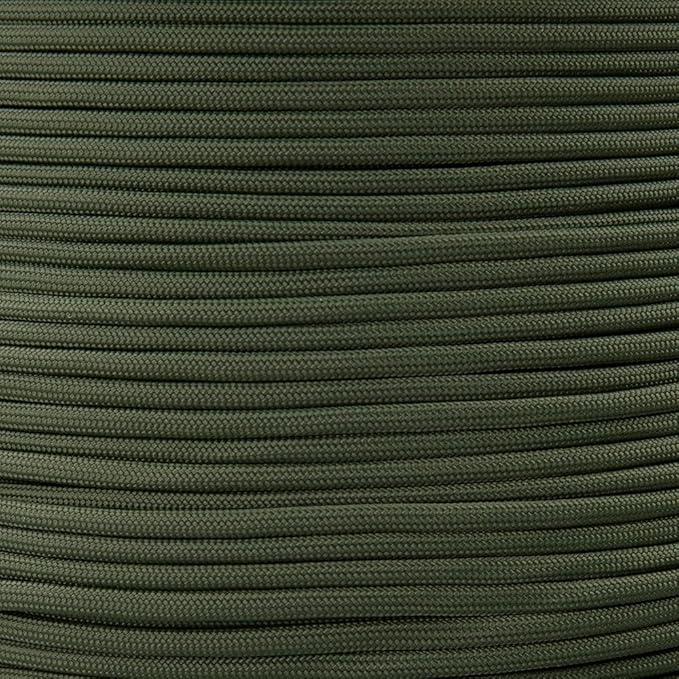 Paracord Planet Solid Color 550lb Paracord – 7 Strand Type III Nylon Cord by ParacordPlanet