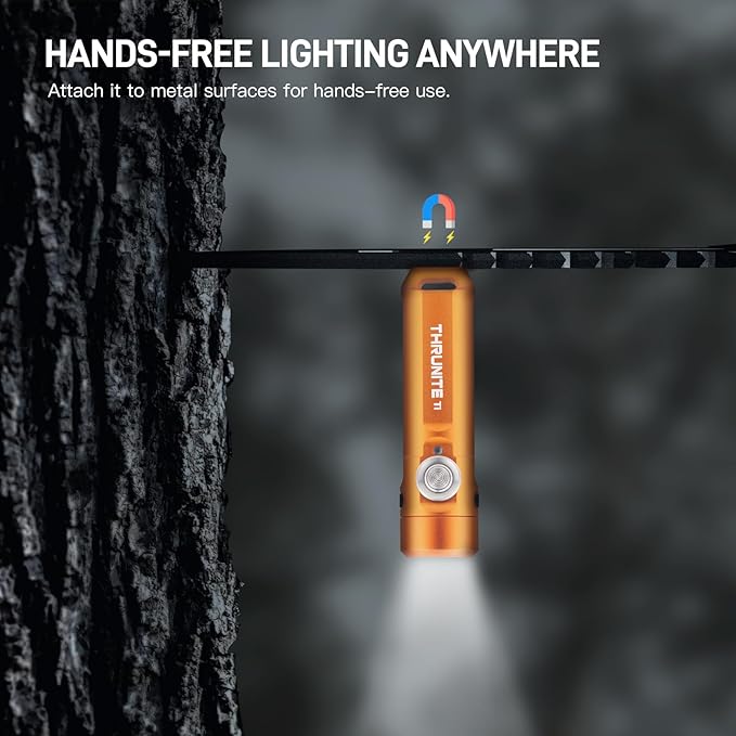 ThruNite Ti Mini Keychain Flashlight, USB-C Rechargeable EDC Pocket Light - Image 3
