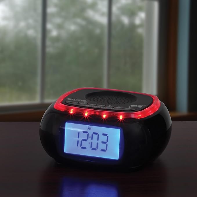 Jensen JEP-725 Digital AM/FM Weather Band Alarm Clock Radio - Image 4