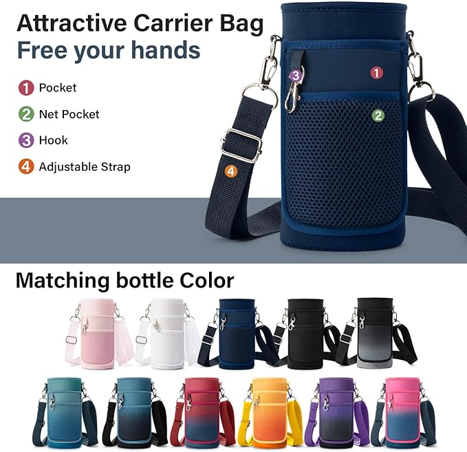 DYSANKY 32 oz Insulated Water Bottle | Thickened Stainless Steel Vacuum Metal | - Image 6