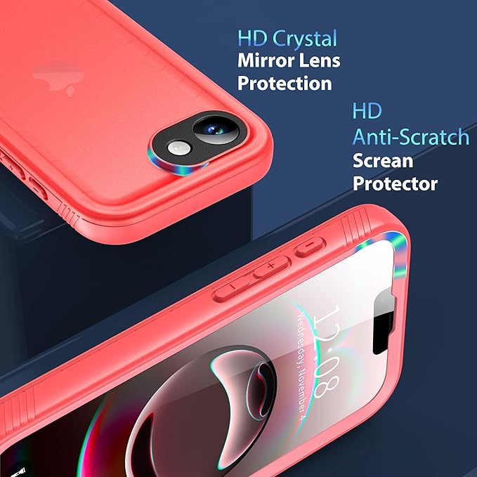 SPORTLINK for iPhone 16e Case/iPhone 17e Case, IP68 Waterproof Military - Image 5
