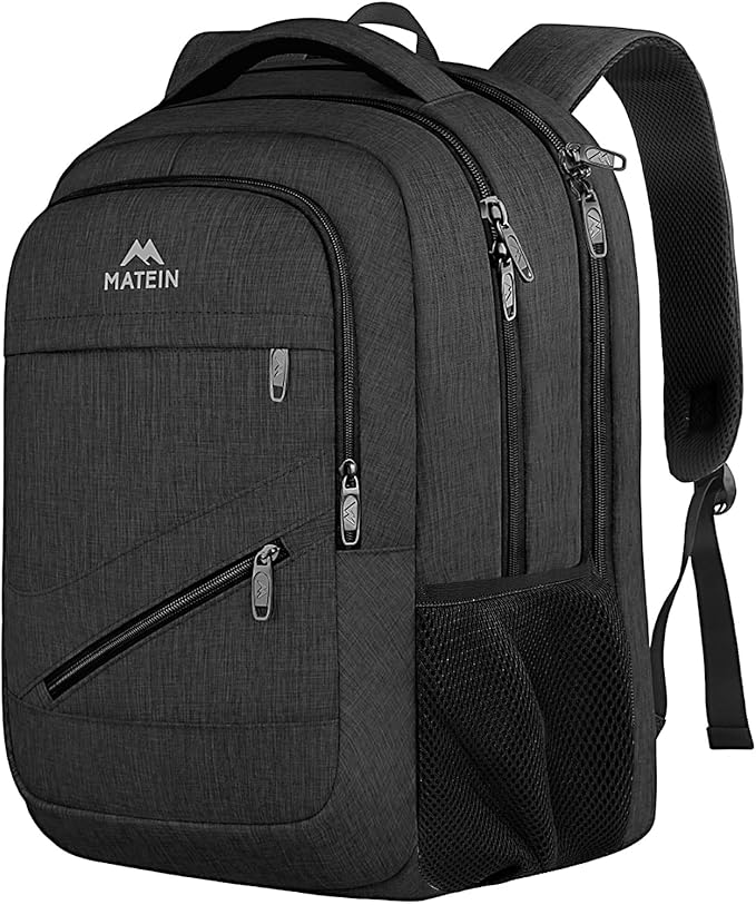 MATEIN 17 Inch Work Laptop Backpack, Large College Computer Bookbag by MATEIN
