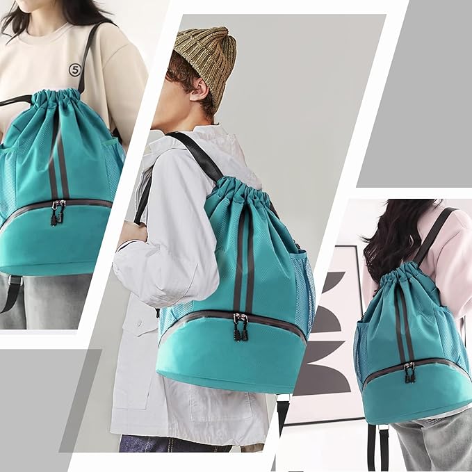 Hoedia Sports Drawstring Backpack - Image 8
