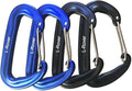 L-Rover Carabiner, 12KN Lightweight Heavy Duty Carabiner Clips, Aluminium by Ultra+Sturdy+Carabiner