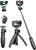 TELESIN 40cm/15.7'' Mini Selfie Stick Tripod, Magnetic Quick Release Selfie by telesin