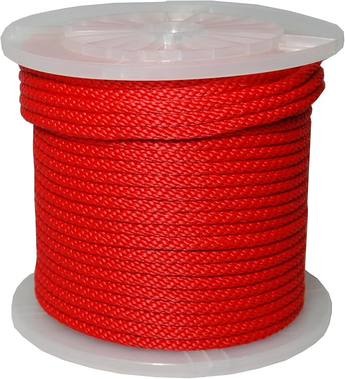 T.W Evans Cordage 96015 1/2-Inch by 300-Feet Solid Braid Propylene by T.W+.+Evans+Cordage+Co.