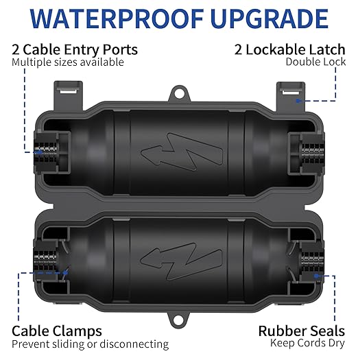 3 Pack Outdoor Extension Cord Safety Cover - Image 3