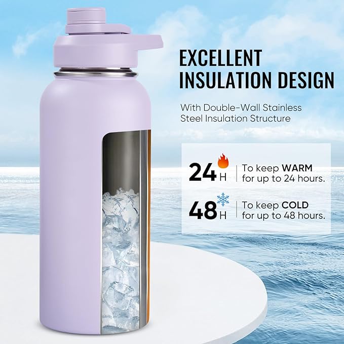 Fijinhom 32 oz Insulated Water Bottle - Image 3