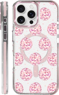 Case for iPhone 16 Pro, Disco Balls Pink Phone Case Design，for Women Girls by Toulas