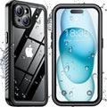 SPIDERCASE for iPhone 15 Case Waterproof, Built-in Lens & Screen Protector by SPIDERCASE