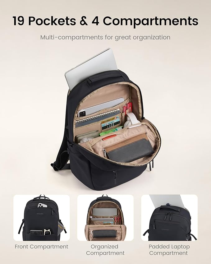 LOVEVOOK Laptop Backpack for Women Men - Image 4