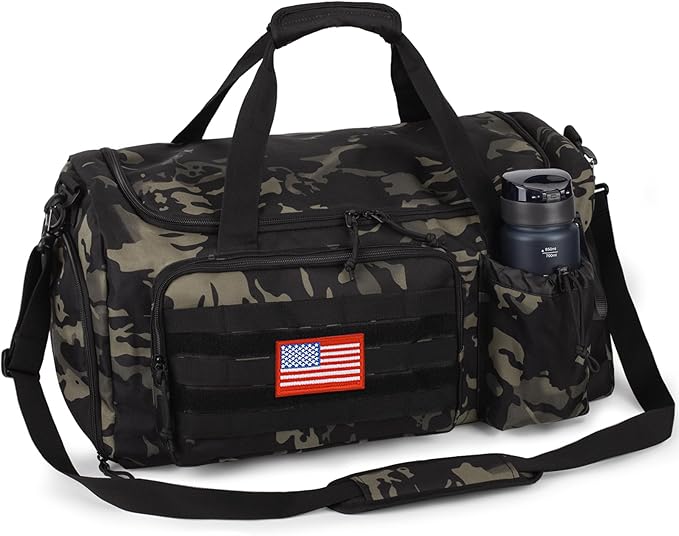 Tactical Gym Bag for Men, 40L Large Capacity Duffle Bags by ATRIPACK