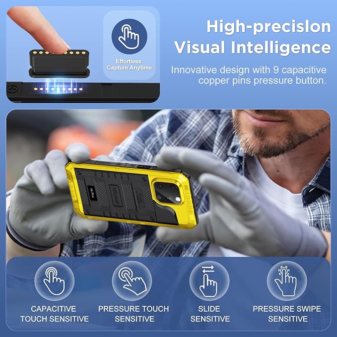 Mitywah Waterproof Case for iPhone 16 Pro, Shockproof Heavy Duty Case - Image 7