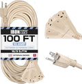 Iron Forge Cable Weatherproof 100 Ft Outdoor Extension Cord by IronForgeCable