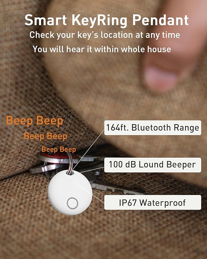 Air Tracker Tags, Smart Bluetooth Tracker, Compatible - Image 7