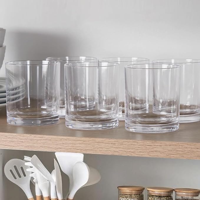 12 oz Drinking Glass Sets, BPA-Free Beer Glasses - Image 7