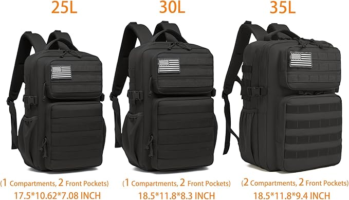 Wotony Military Tactical Backpack - Image 5
