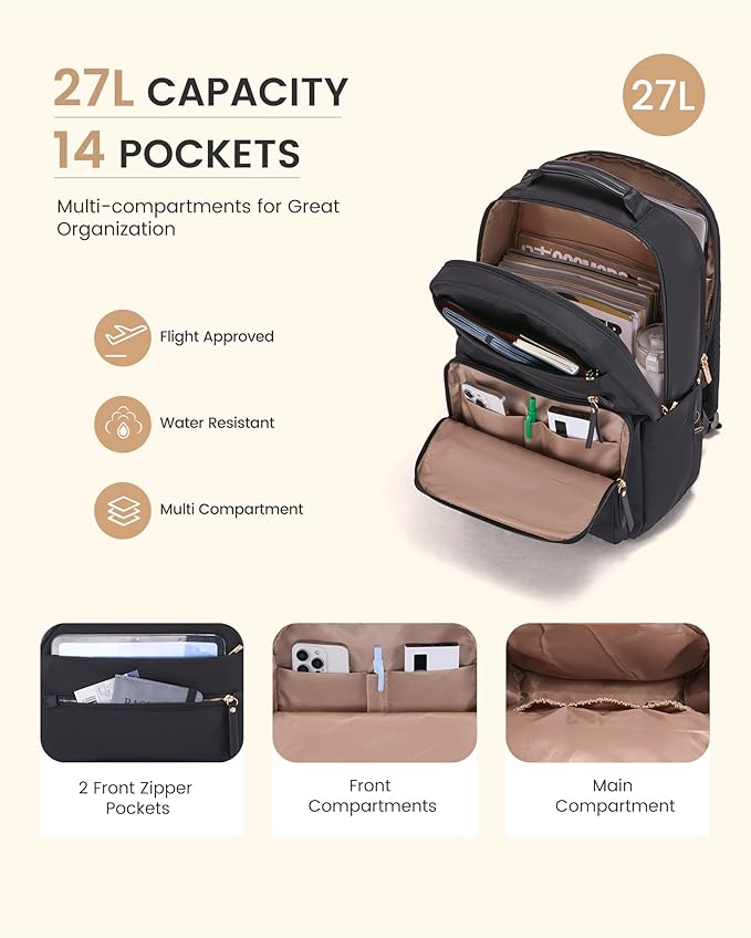 LOVEVOOK Laptop Backpack for Women - Image 3