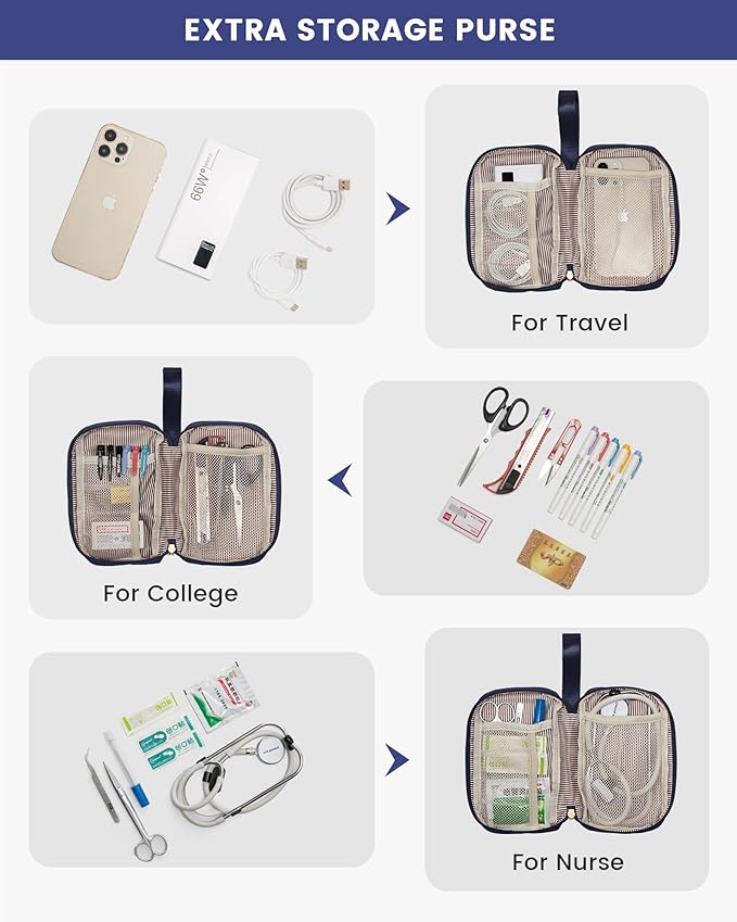 LOVEVOOK Laptop Backpack for Women, 15.6 Inch Work Laptop Bag - Image 7