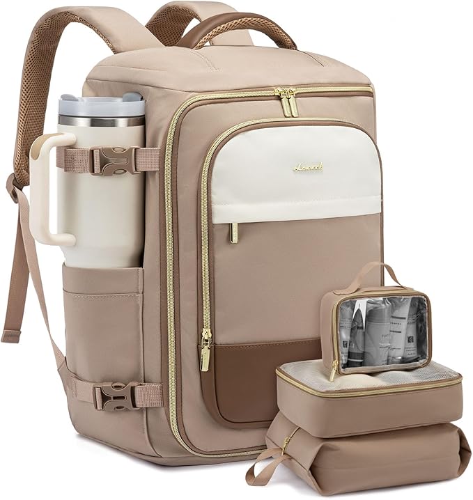LOVEVOOK 40L Travel Backpack for Women, TSA Approved Carry On Backpack by LOVEVOOK