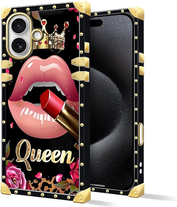 for iPhone 17 Case Luxury Golden Decoration - Image 2