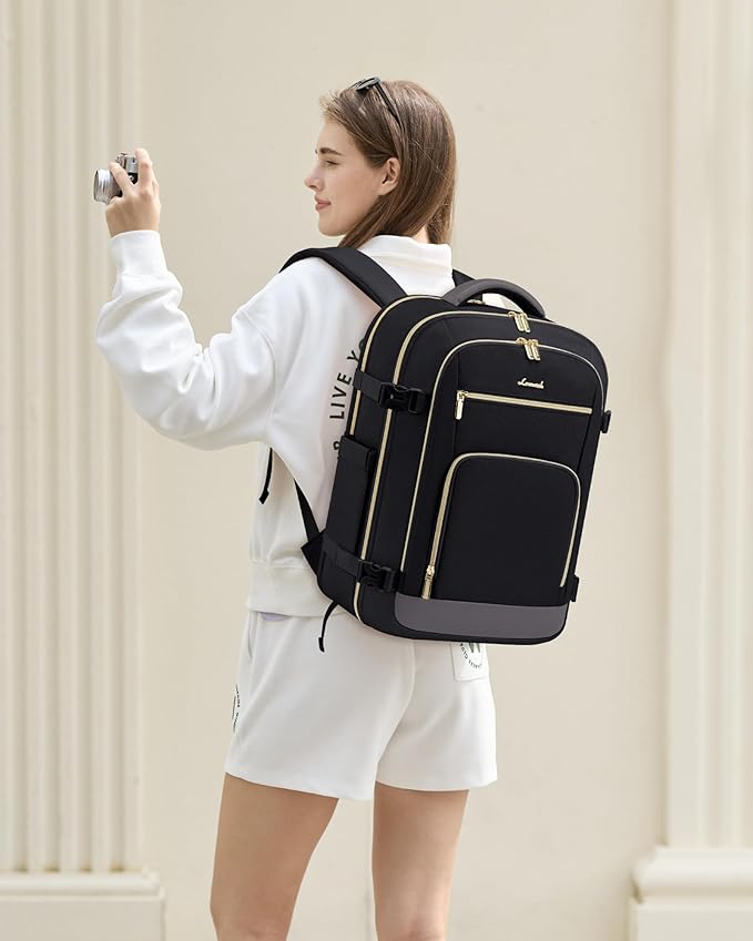LOVEVOOK Carry On Backpack, 50L Large Travel Backpack - Image 9
