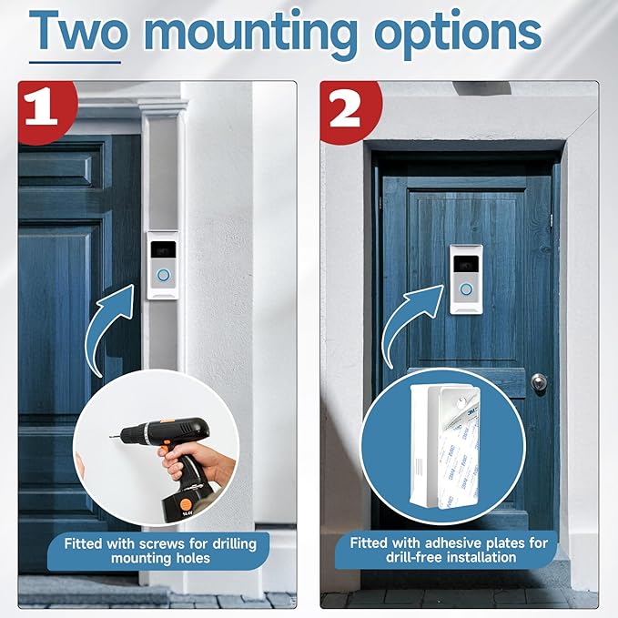 Anti-Theft Video Doorbell Mount Compatible - Image 5