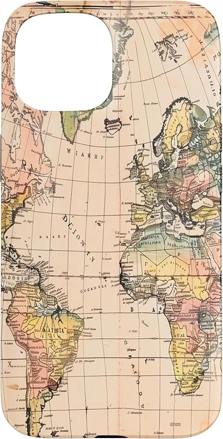 World Map, Old Map of the World Case by Unknown