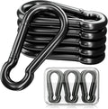 sprookber Carabiner Clips Spring Snap Hook, Iron Heavy Duty Caribeaners by Sprookber