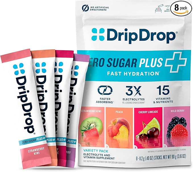DripDrop Zero Sugar Plus by DripDrop