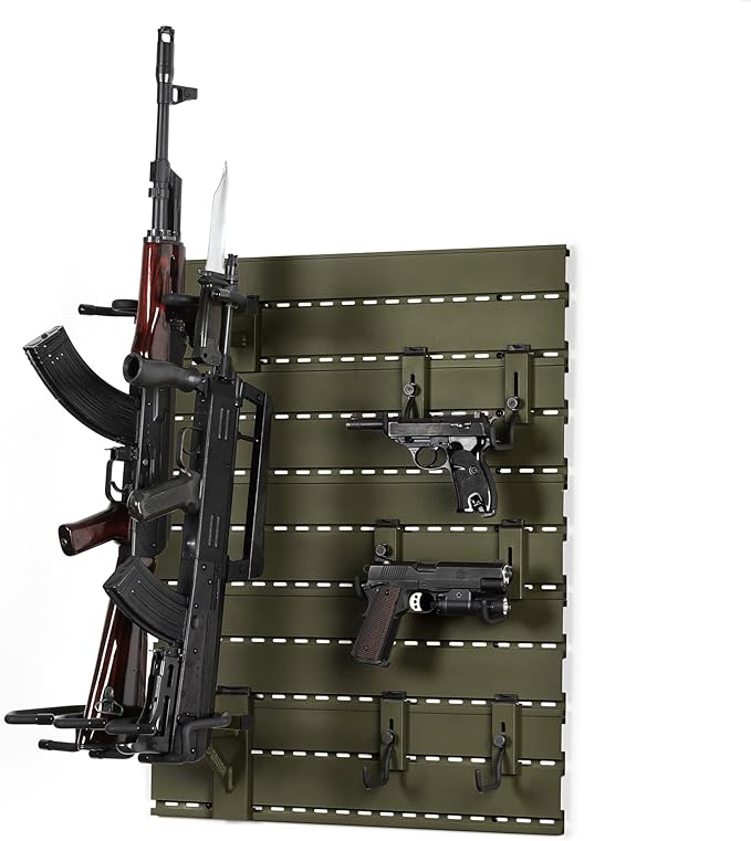 Savior Equipment Wall Rack System Heavy-Duty Steel Tactical Rifle Carbine by SaviorEquipment