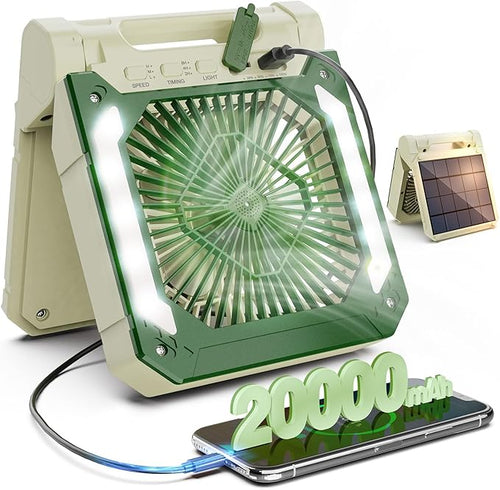 20000mAh Portable Fan Rechargeable by INNOPWOER