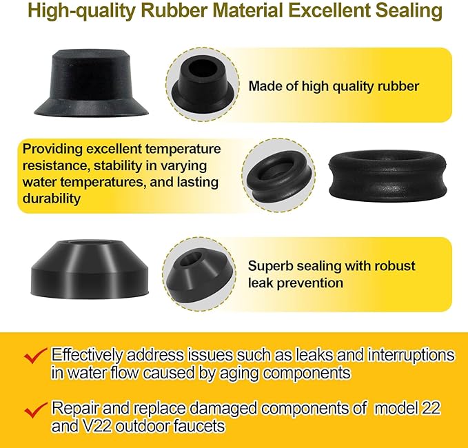 RK-22MH Faucet Repair Kit Metal Handle Compatible - Image 6