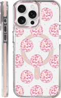 Case for iPhone 15 Pro, Disco Balls Pink Phone Case Design，for Women Girls by Toulas