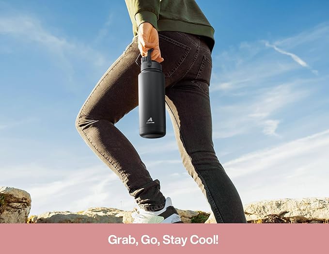 POWCAN 32 oz Insulated Water Bottle - Image 6