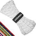 VVAAGG Reflective Paracord Rope 100FT, 7 Strand Nylon para Cord Lanyard Utility by ParacordSpecialist